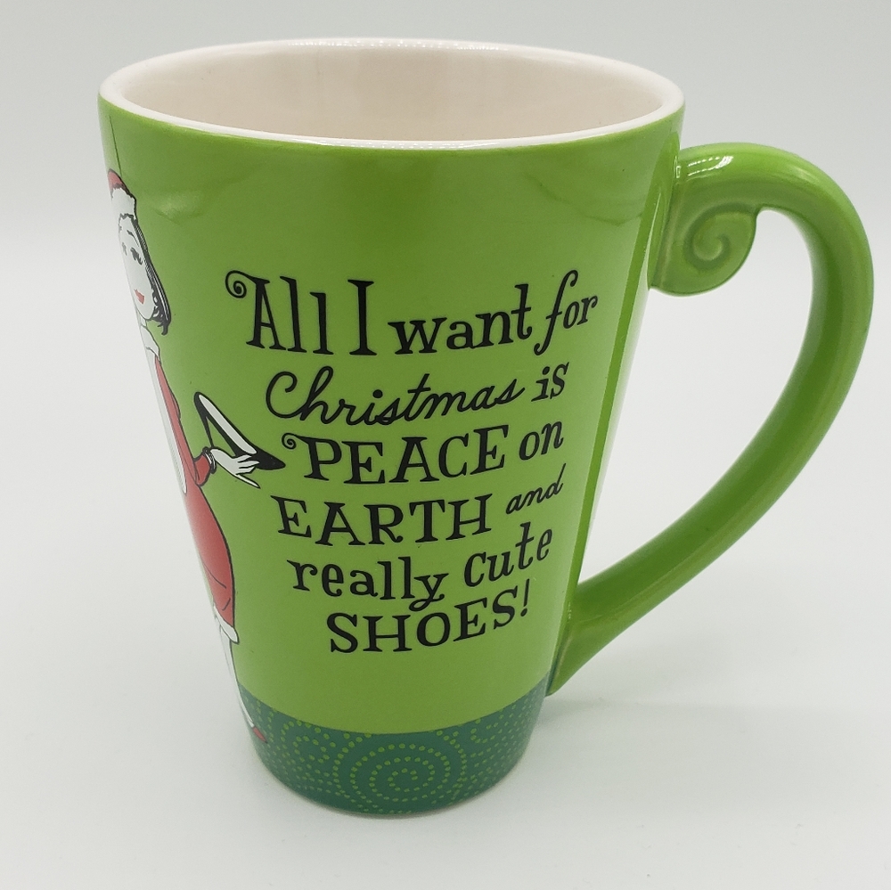 Hallmark all‎ I want for Christmas is peace on earth coffee cup